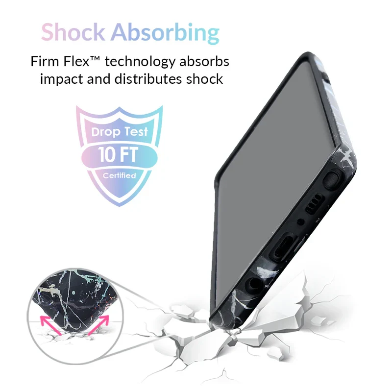 Holo Black Marble Samsung Galaxy Case - Image 31
