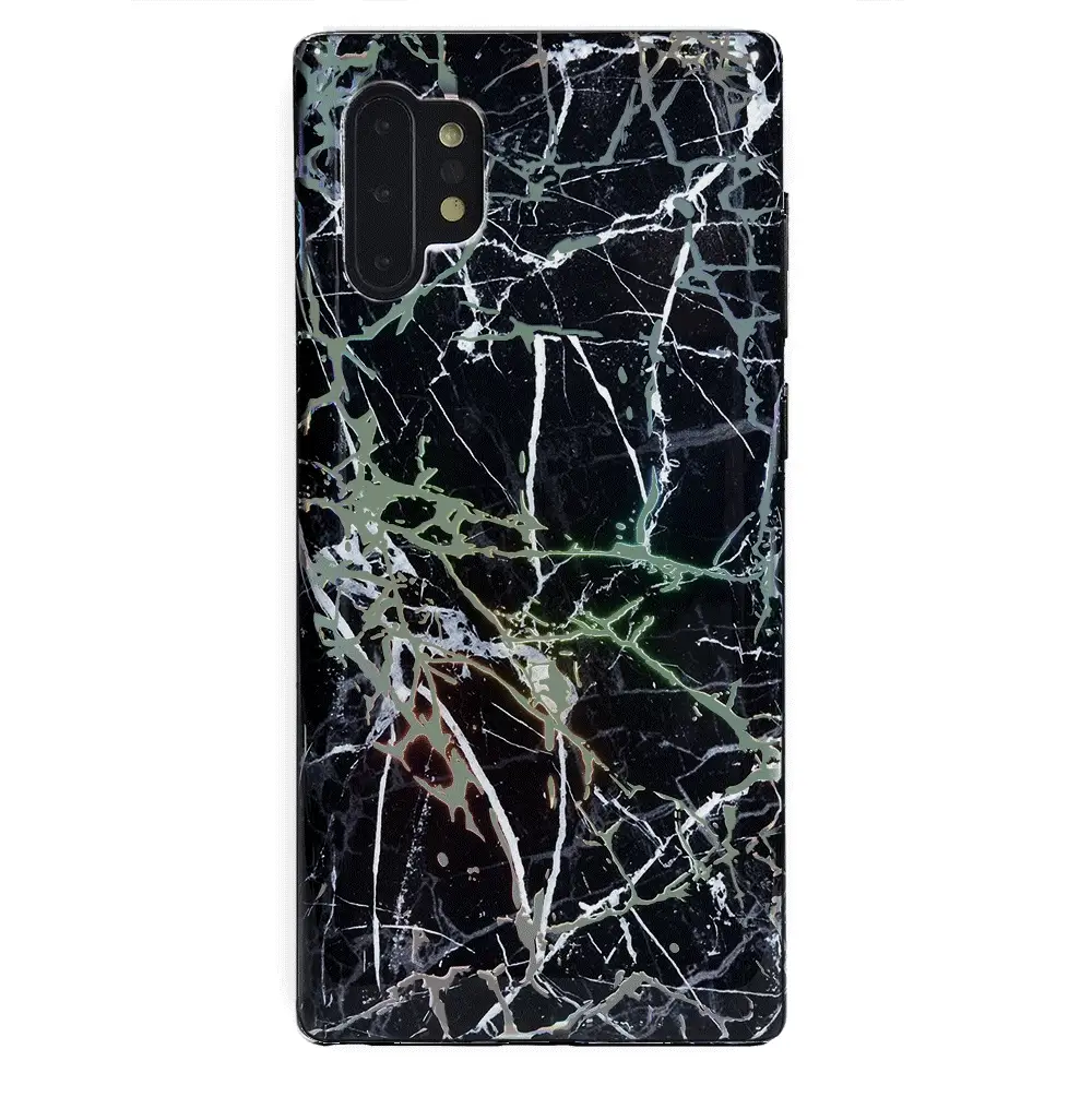 Holo Black Marble Samsung Galaxy Case - Image 58