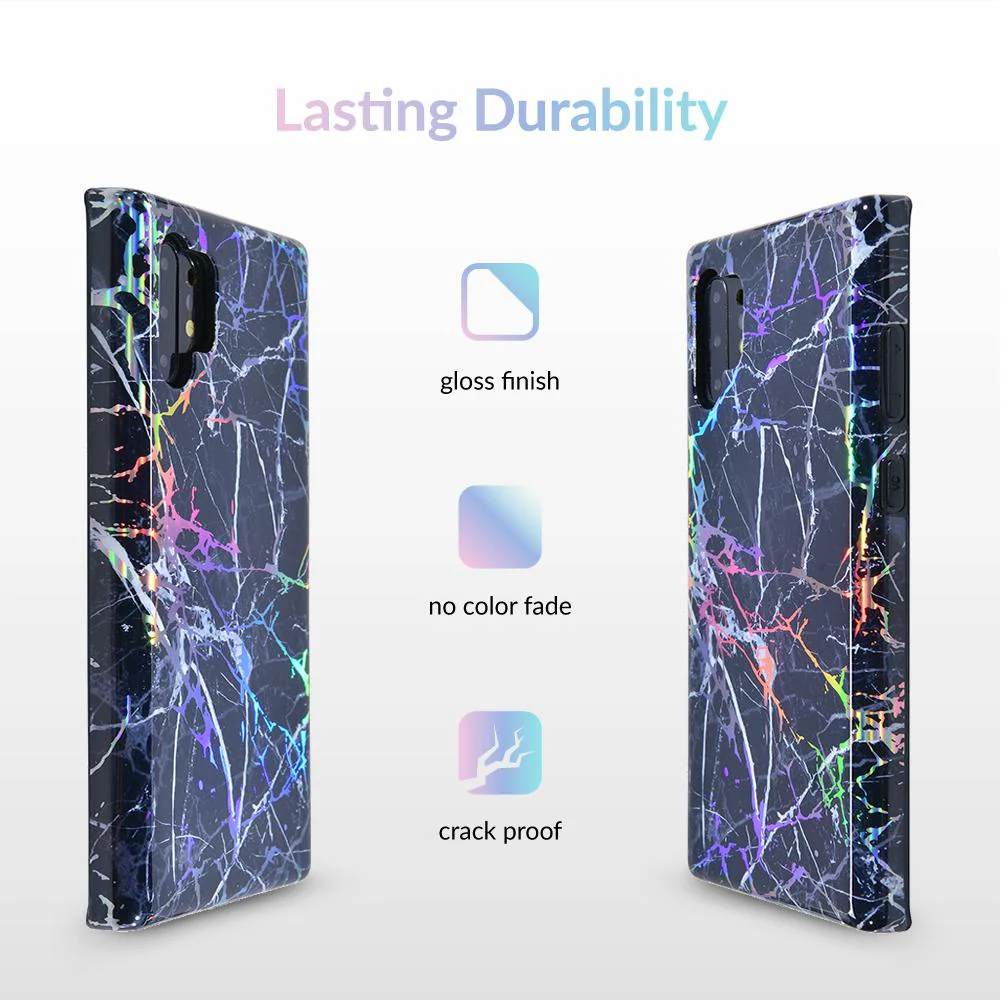 Holo Black Marble Samsung Galaxy Case - Image 61
