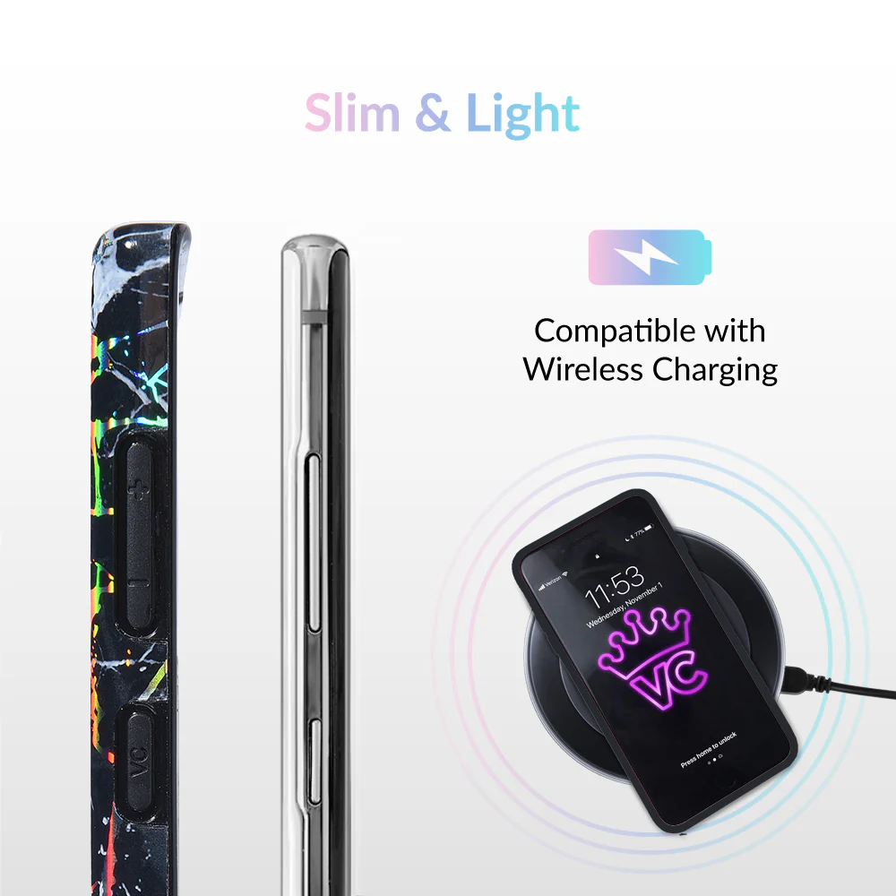 Holo Black Marble Samsung Galaxy Case - Image 62
