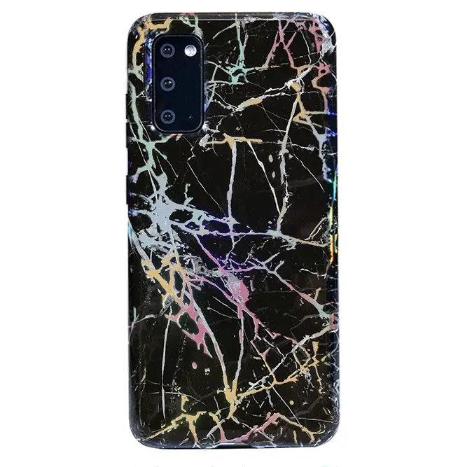 Holo Black Marble Samsung Galaxy Case - Image 63