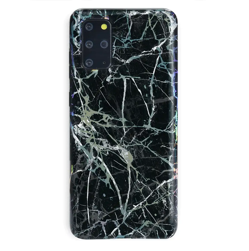 Holo Black Marble Samsung Galaxy Case - Image 73