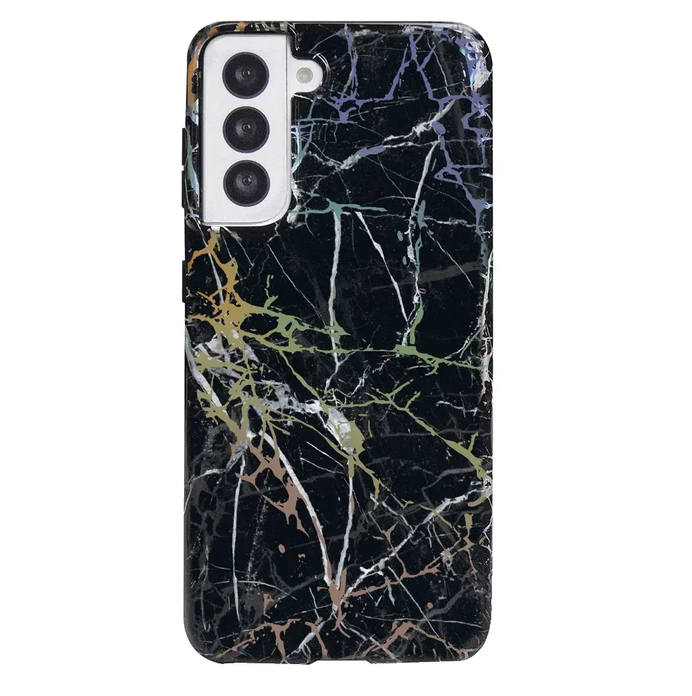 Holo Black Marble Samsung Galaxy Case - Image 78