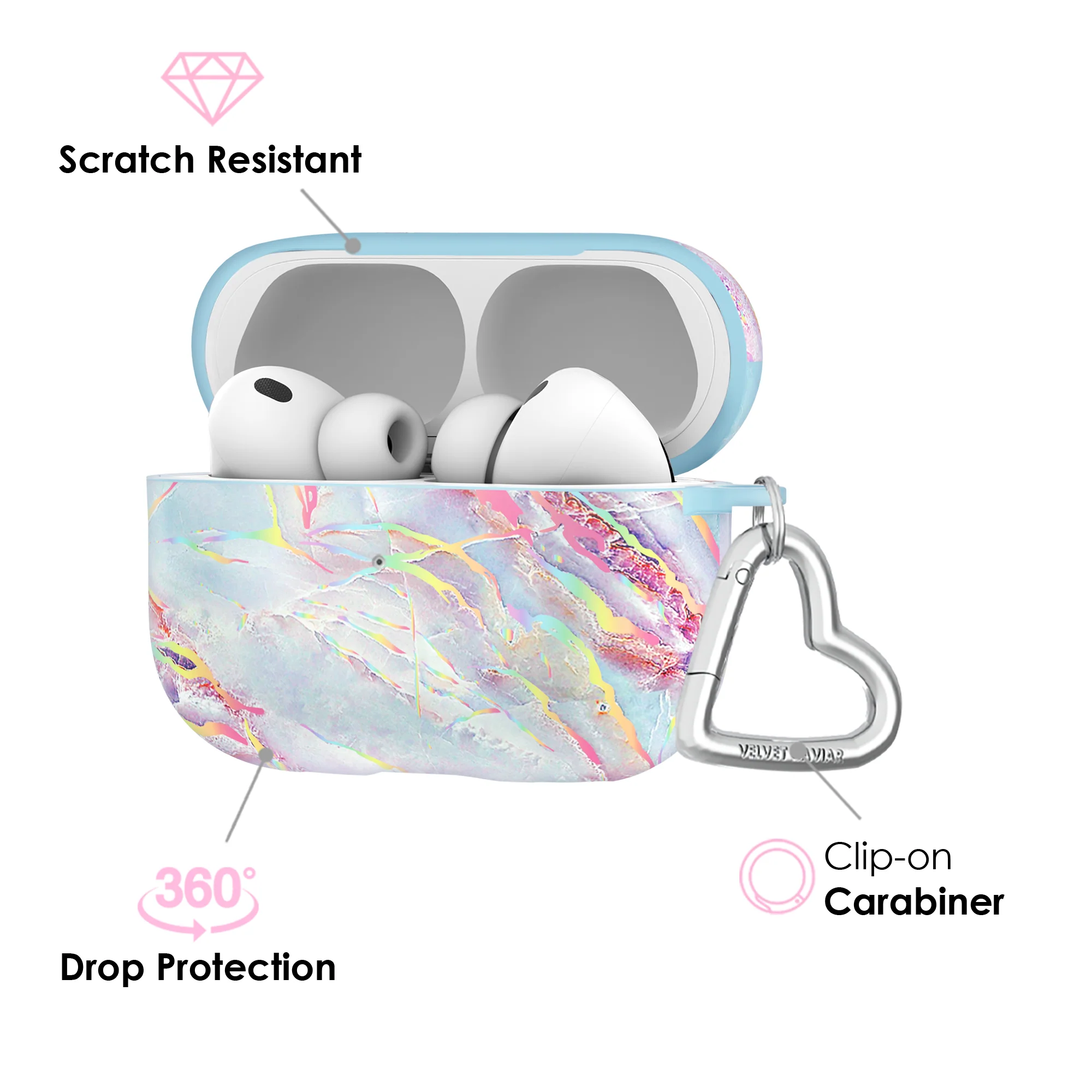 Holo Moonstone Airpods Case - Image 17