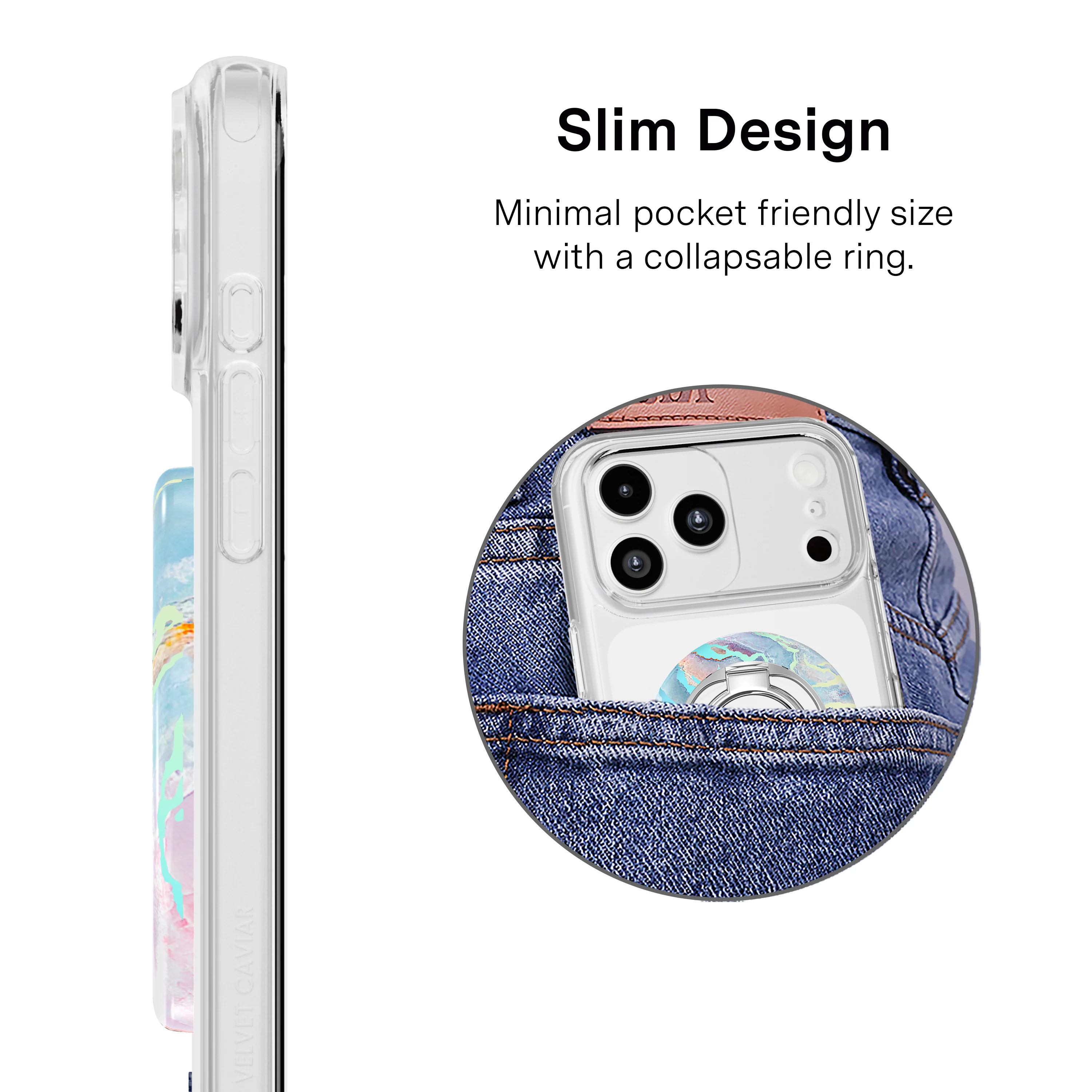 Holo Moonstone MagSafe Grip Ring - Image 4