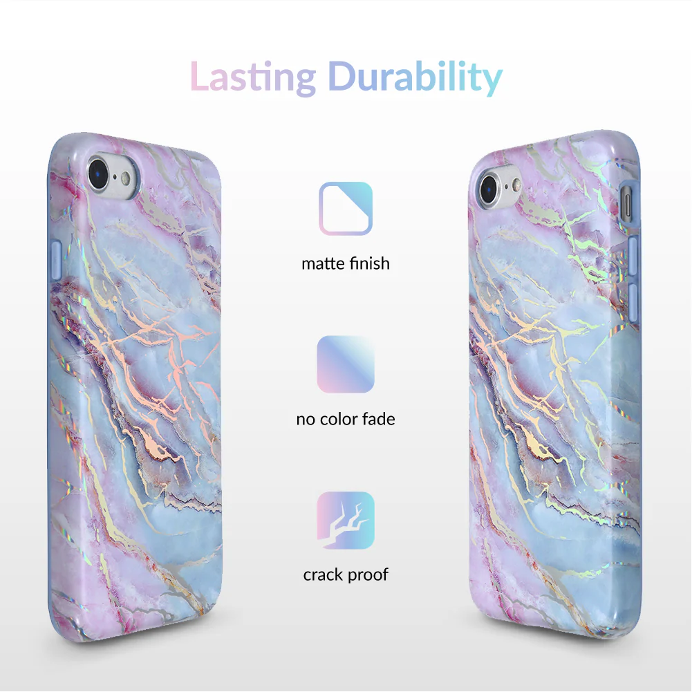 Holo Moonstone Marble iPhone Case - Image 10