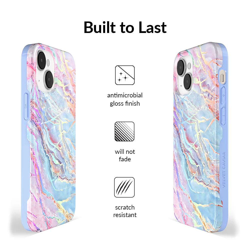 Holo Moonstone Marble iPhone Case - Image 111