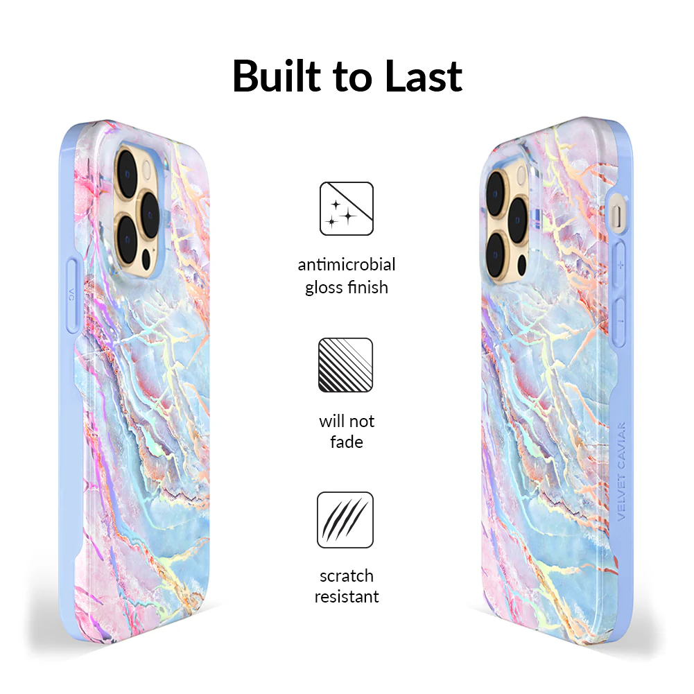 Holo Moonstone Marble iPhone Case - Image 121