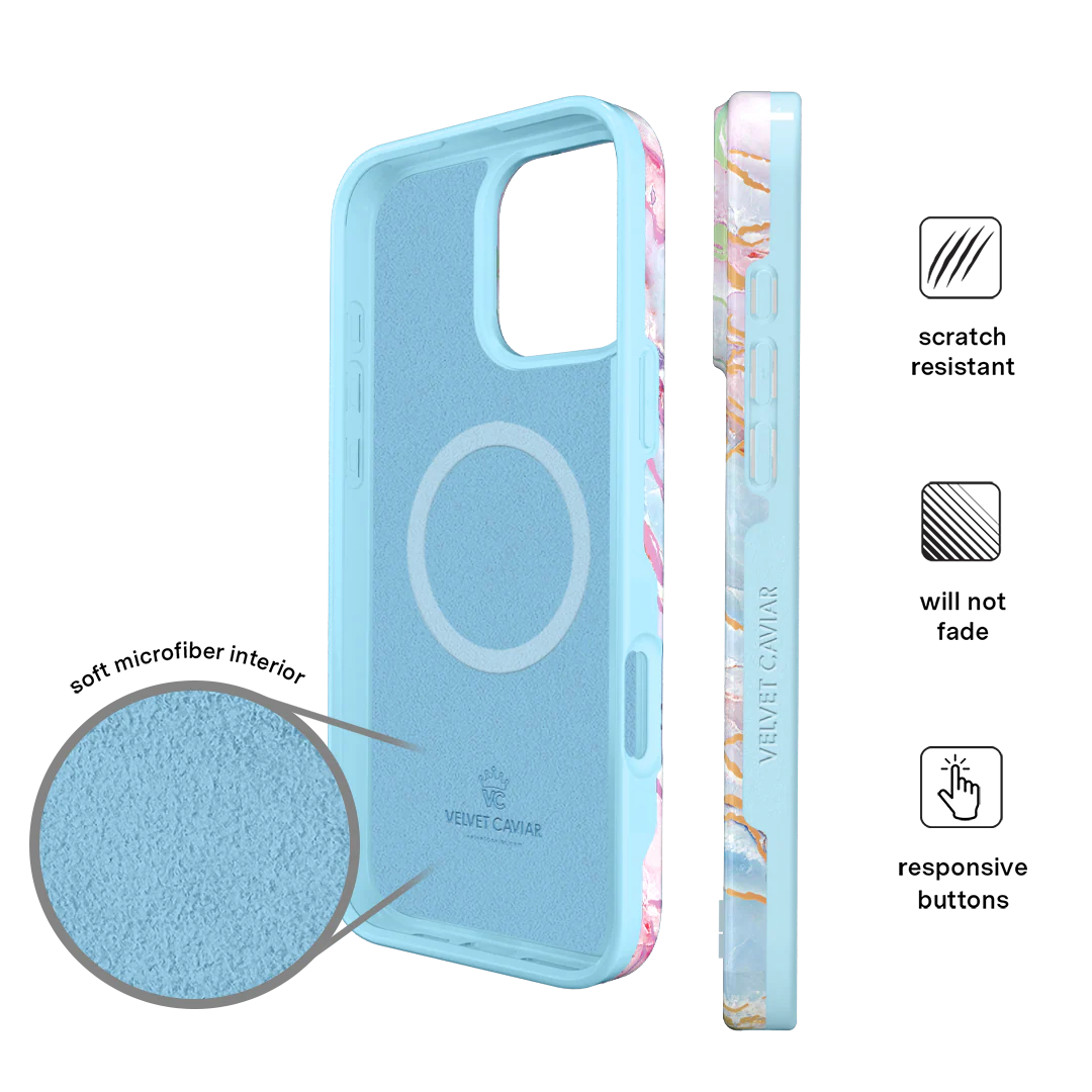 Holo Moonstone Marble iPhone Case - Image 152