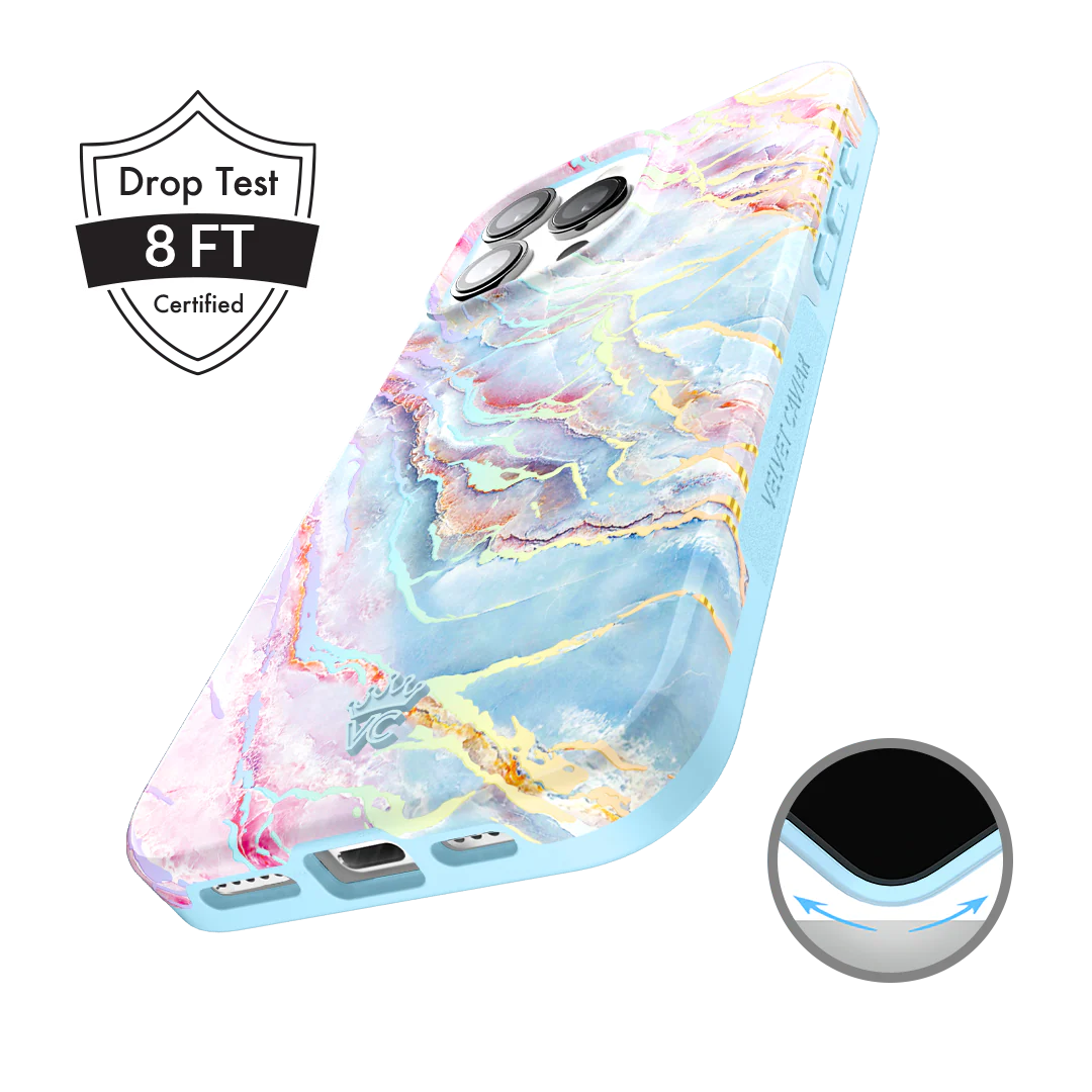 Holo Moonstone Marble iPhone Case - Image 156