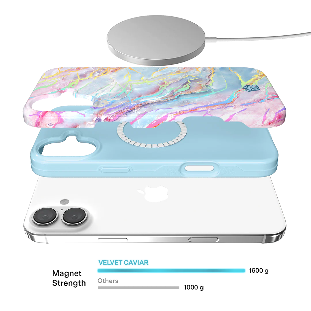 Holo Moonstone Marble iPhone Case - Image 165