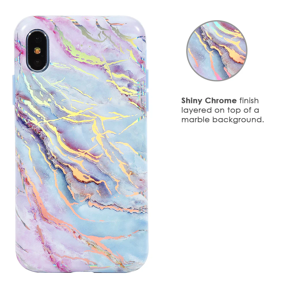 Holo Moonstone Marble iPhone Case - Image 46