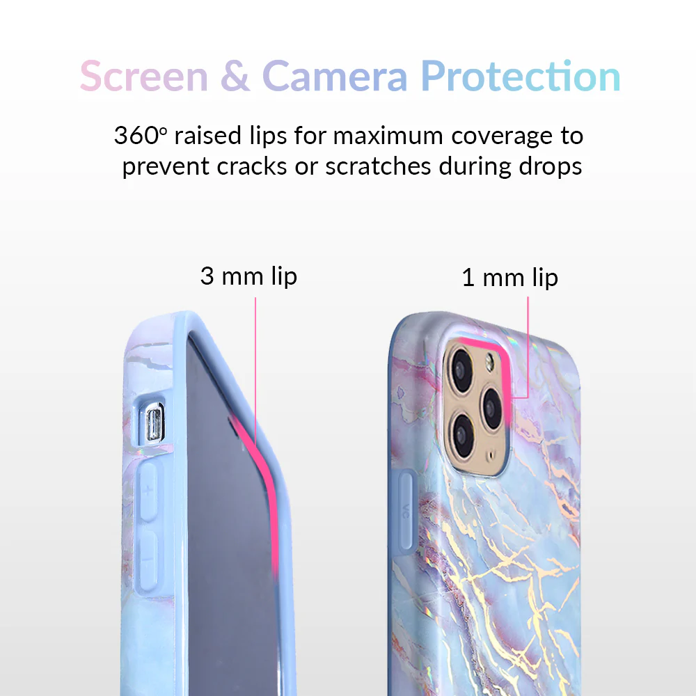 Holo Moonstone Marble iPhone Case - Image 58
