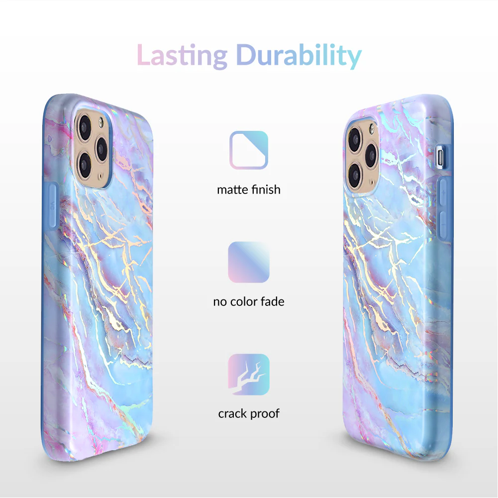 Holo Moonstone Marble iPhone Case - Image 60