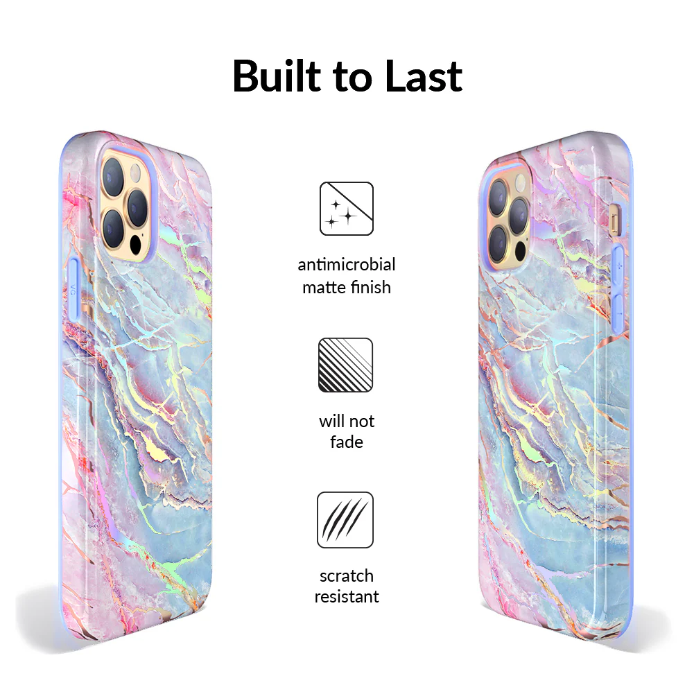 Holo Moonstone Marble iPhone Case - Image 75