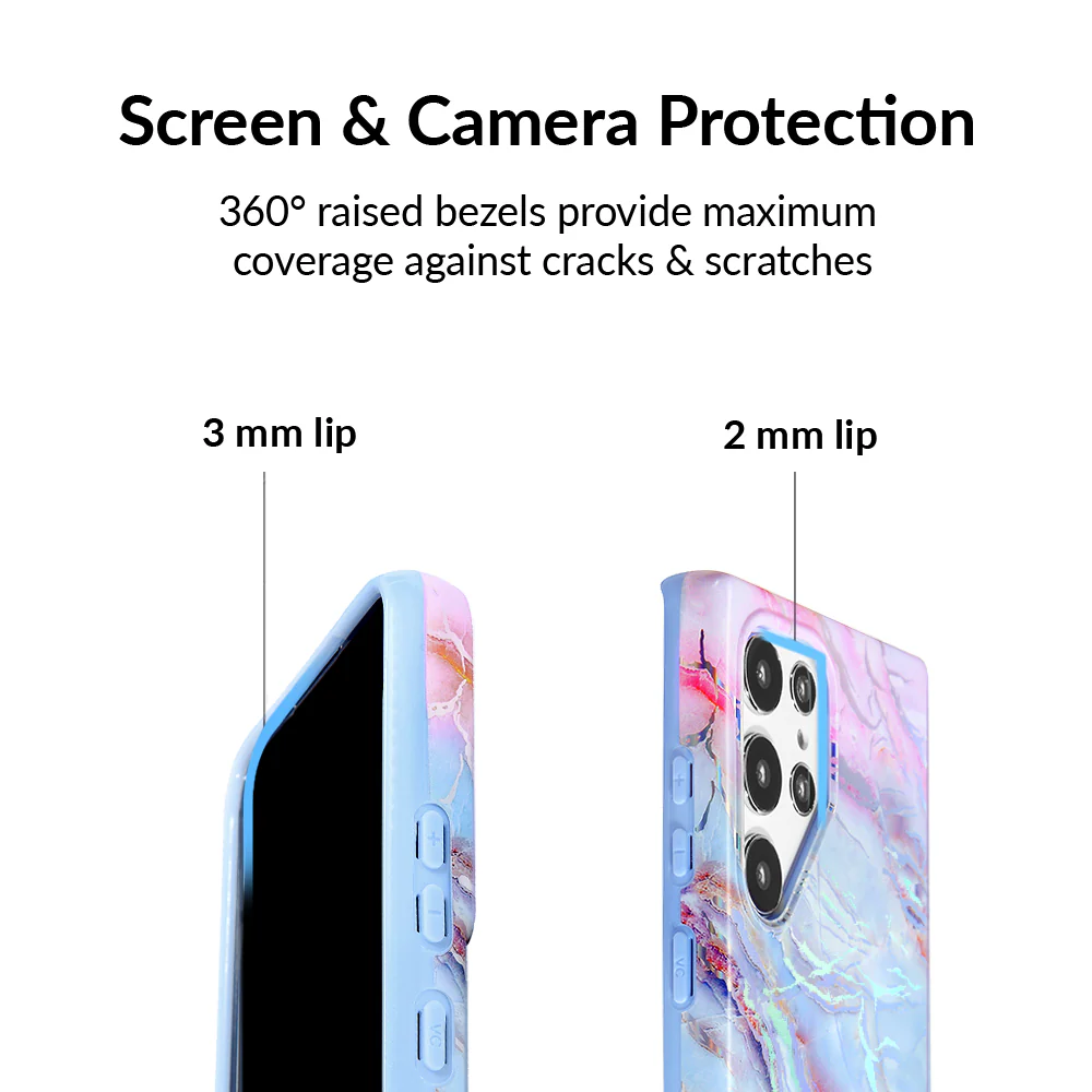 Holo Moonstone Marble Samsung Galaxy Case - Image 100