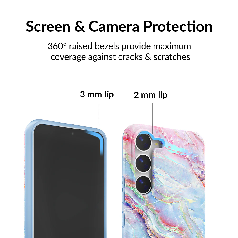 Holo Moonstone Marble Samsung Galaxy Case - Image 114