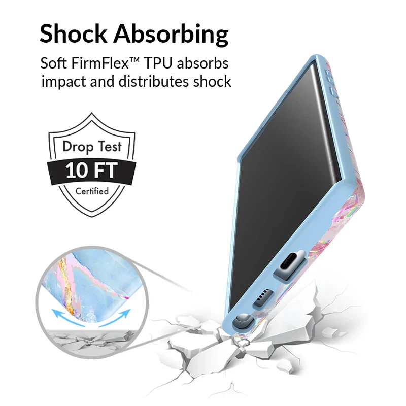 Holo Moonstone Marble Samsung Galaxy Case - Image 119