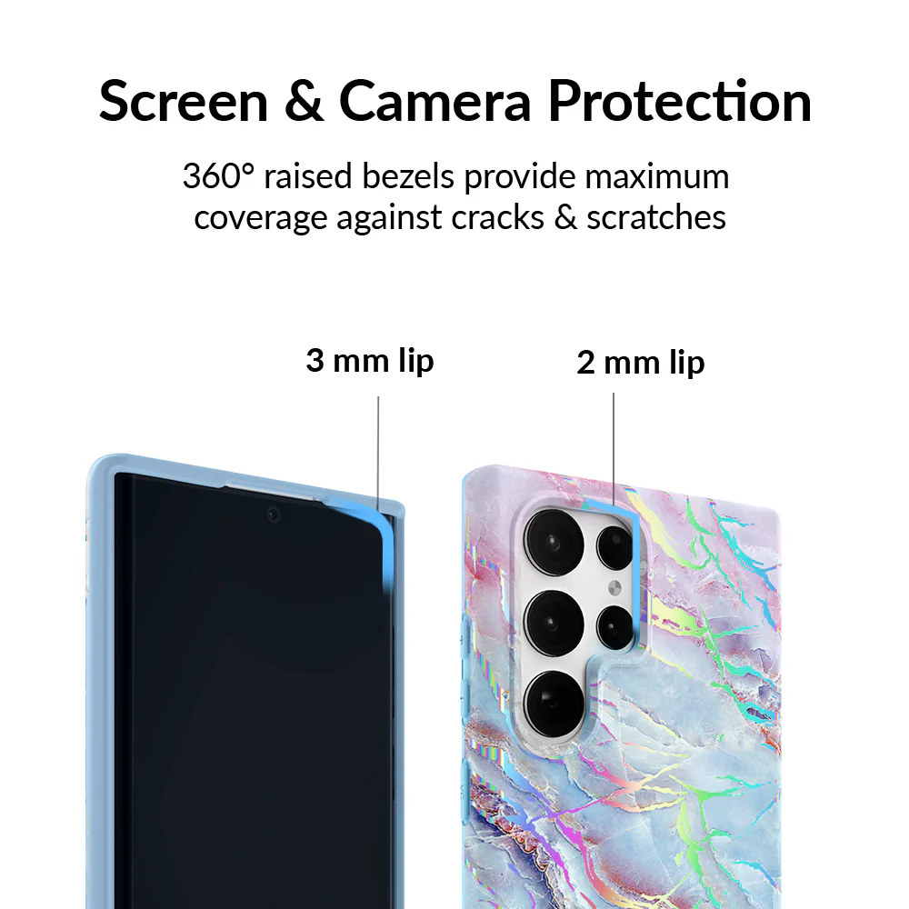 Holo Moonstone Marble Samsung Galaxy Case - Image 120