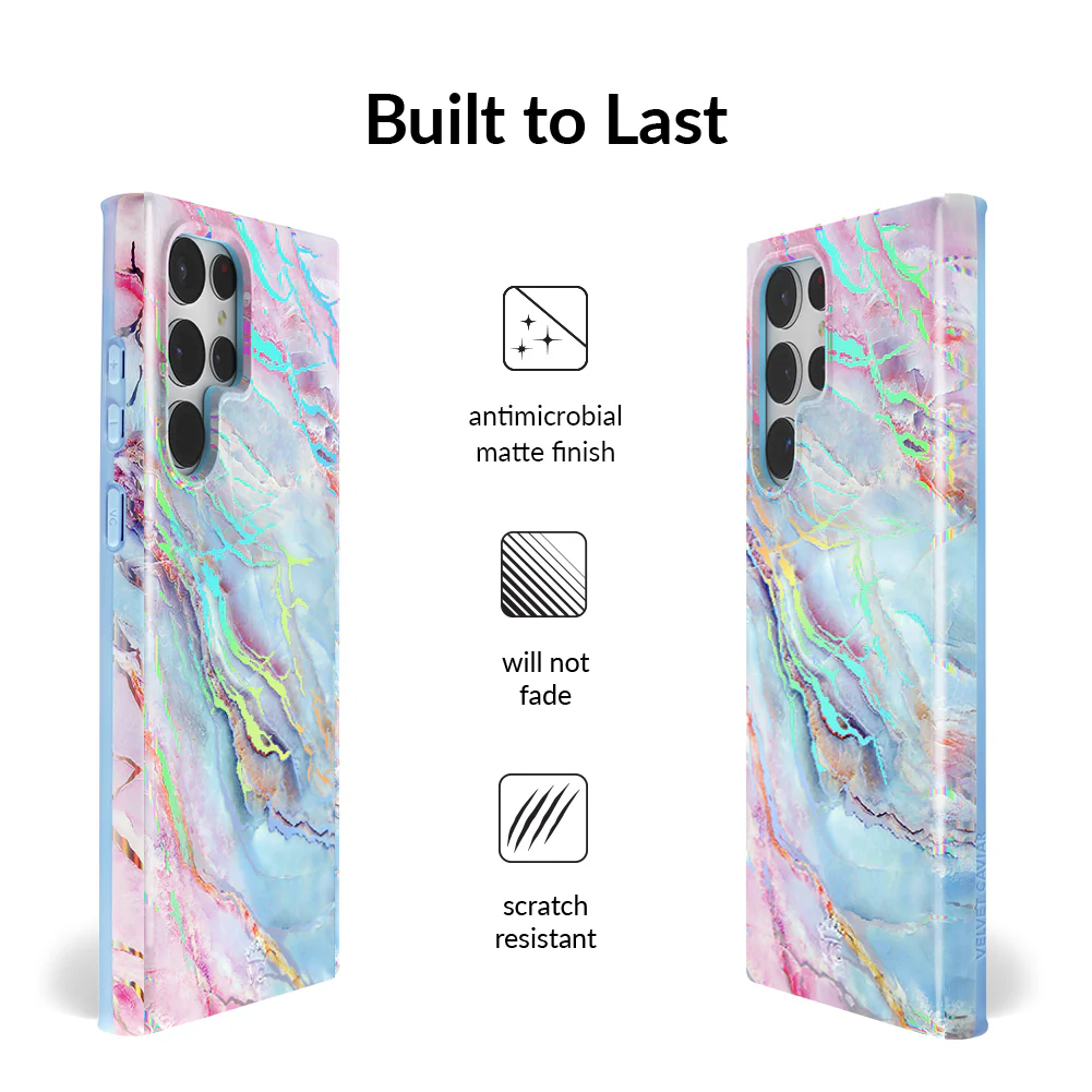 Holo Moonstone Marble Samsung Galaxy Case - Image 121