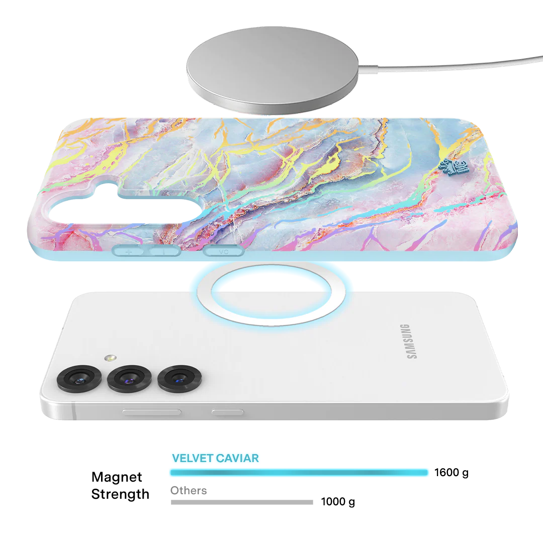 Holo Moonstone Marble Samsung Galaxy Case - Image 139