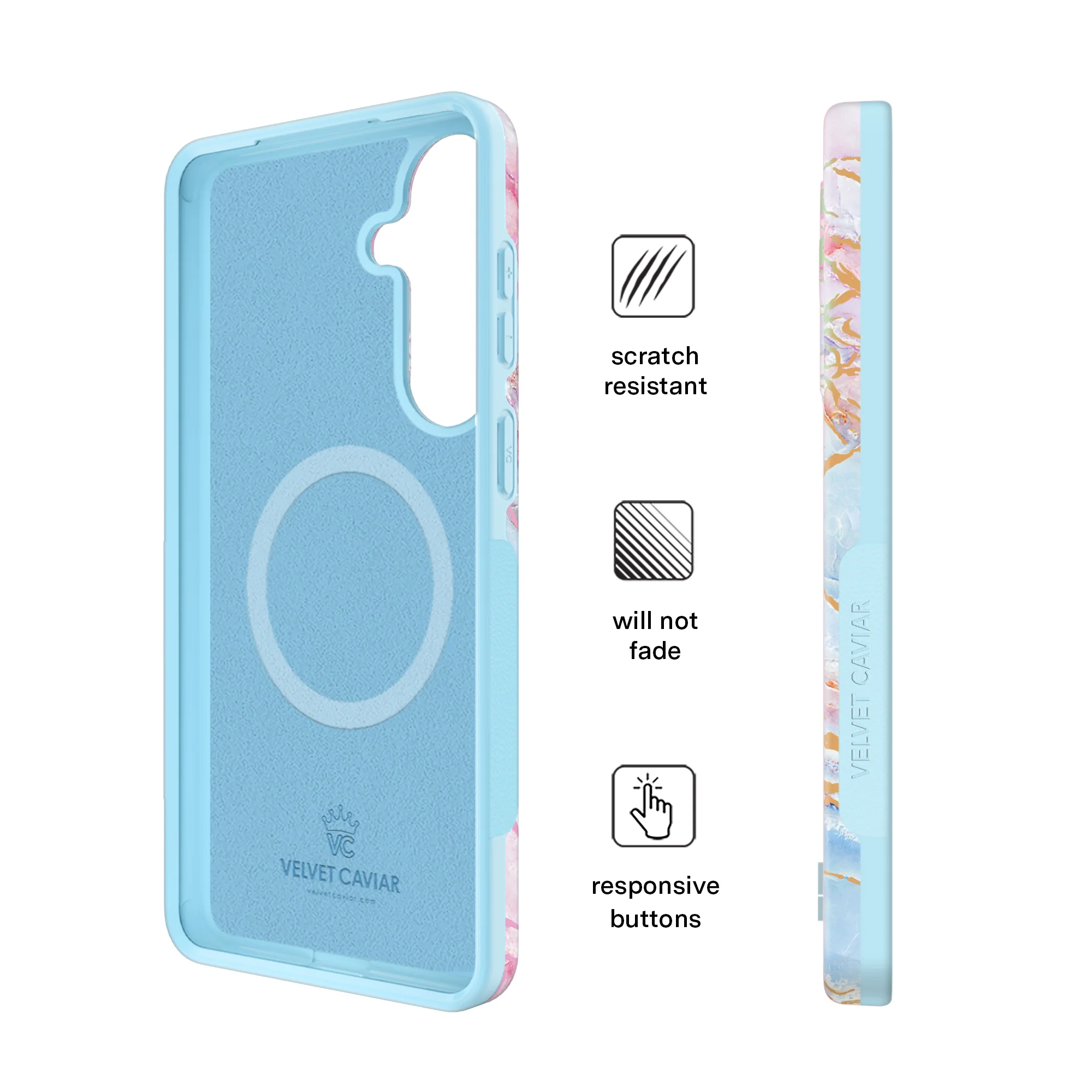 Holo Moonstone Marble Samsung Galaxy Case - Image 155
