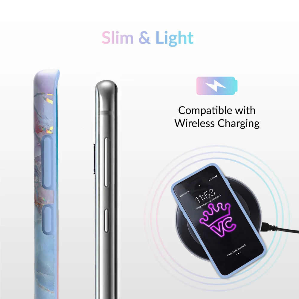 Holo Moonstone Marble Samsung Galaxy Case - Image 44