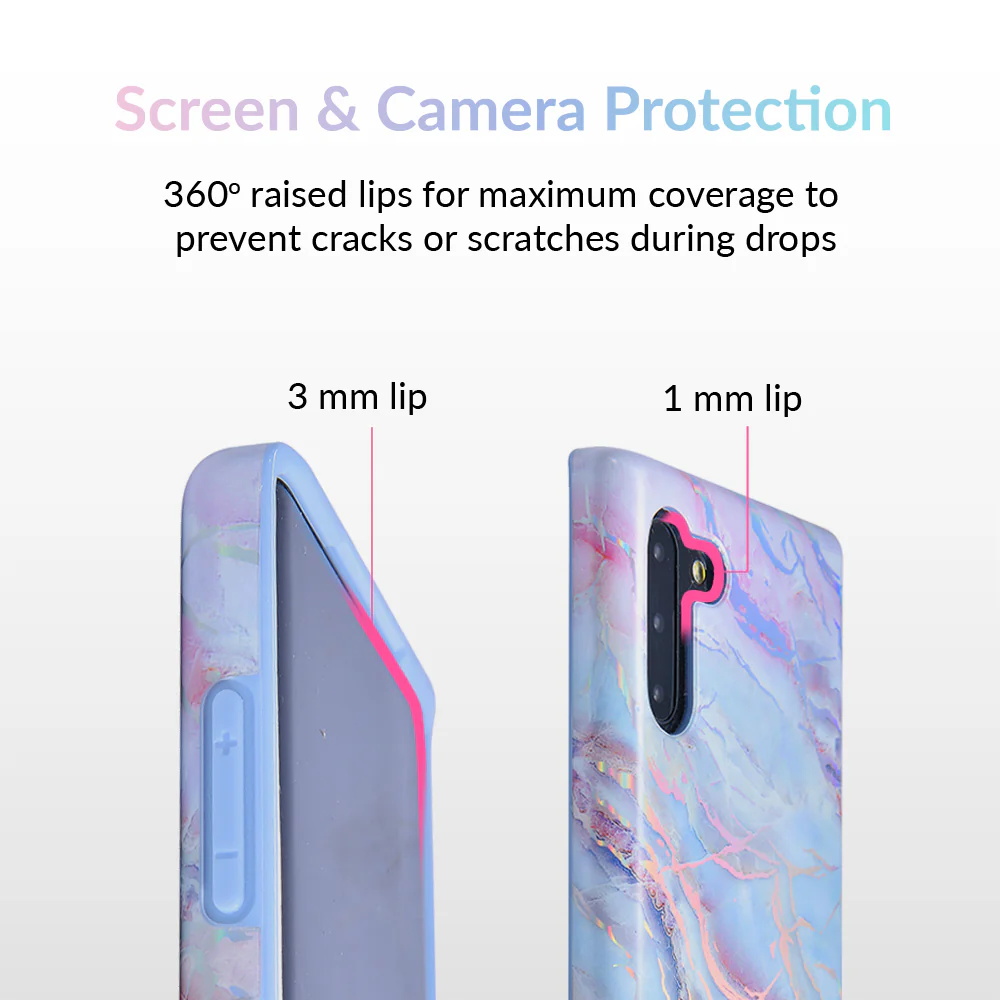 Holo Moonstone Marble Samsung Galaxy Case - Image 52