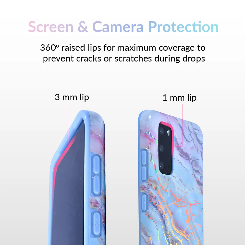 Holo Moonstone Marble Samsung Galaxy Case - Image 62