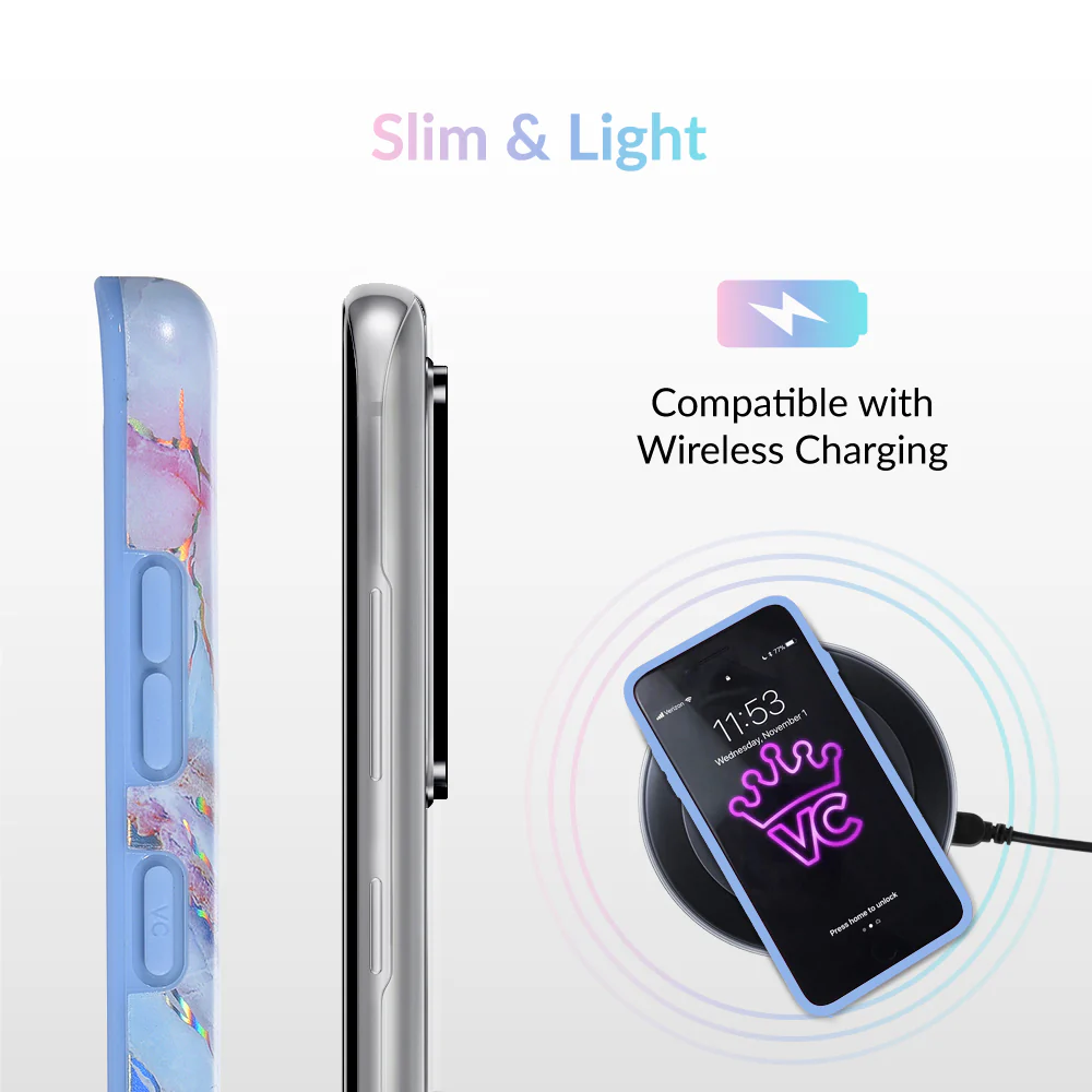 Holo Moonstone Marble Samsung Galaxy Case - Image 65