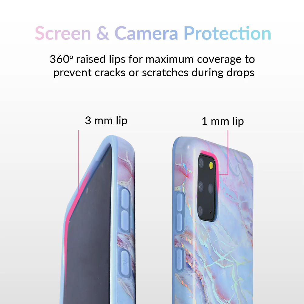 Holo Moonstone Marble Samsung Galaxy Case - Image 68