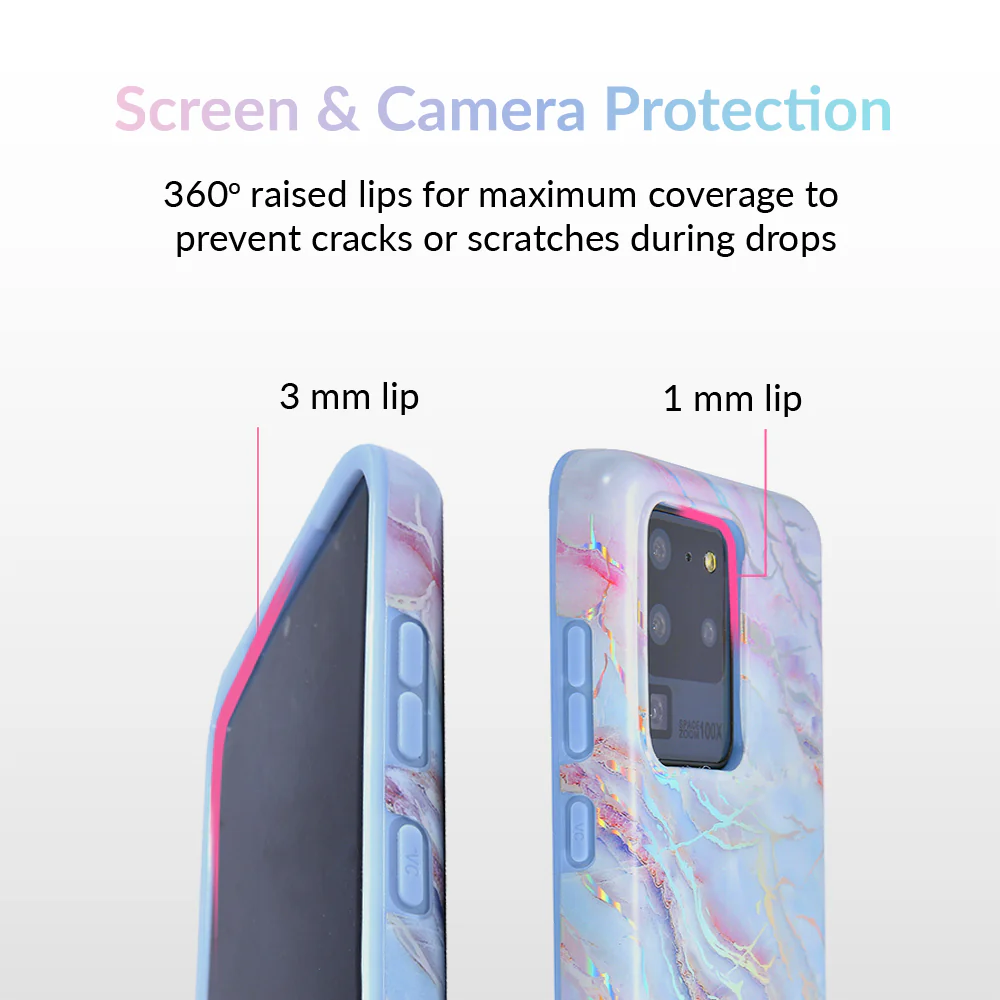 Holo Moonstone Marble Samsung Galaxy Case - Image 73