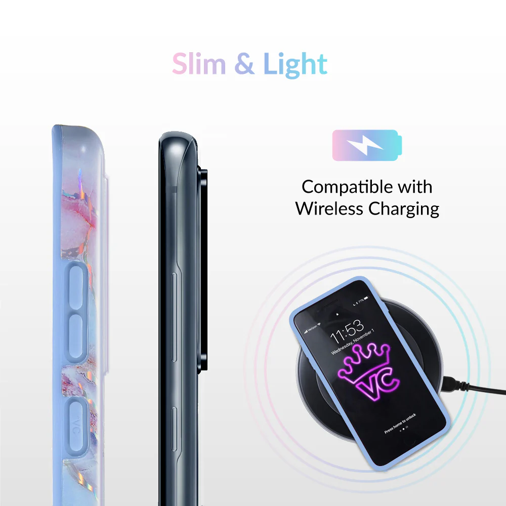 Holo Moonstone Marble Samsung Galaxy Case - Image 76
