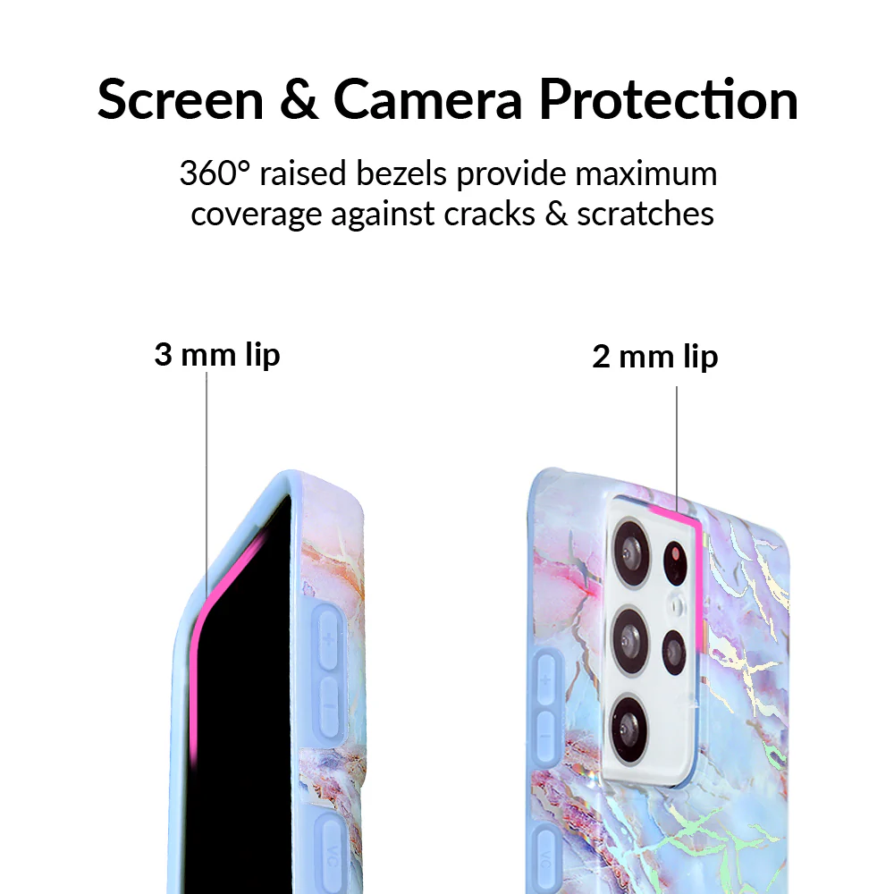 Holo Moonstone Marble Samsung Galaxy Case - Image 86