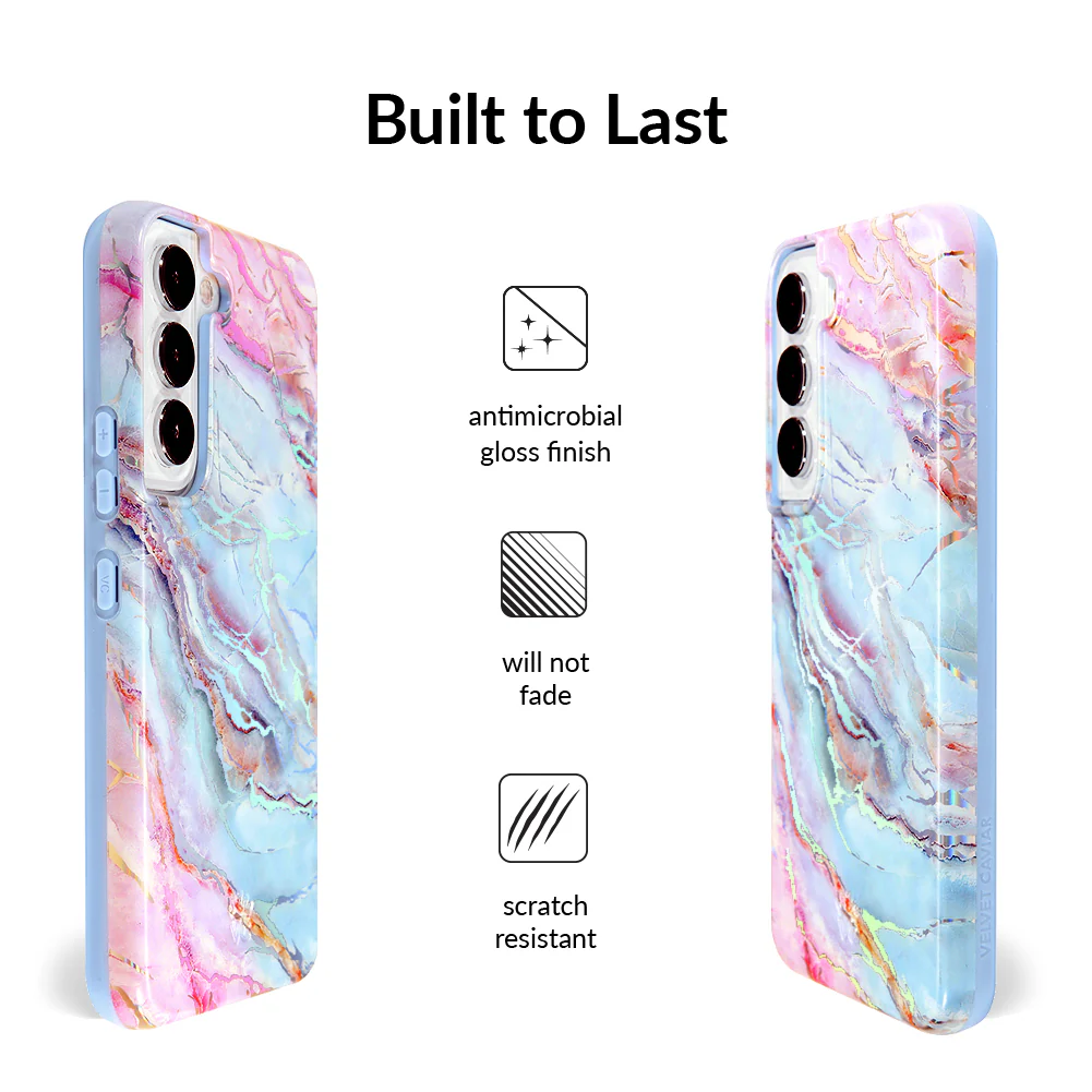 Holo Moonstone Marble Samsung Galaxy Case - Image 92