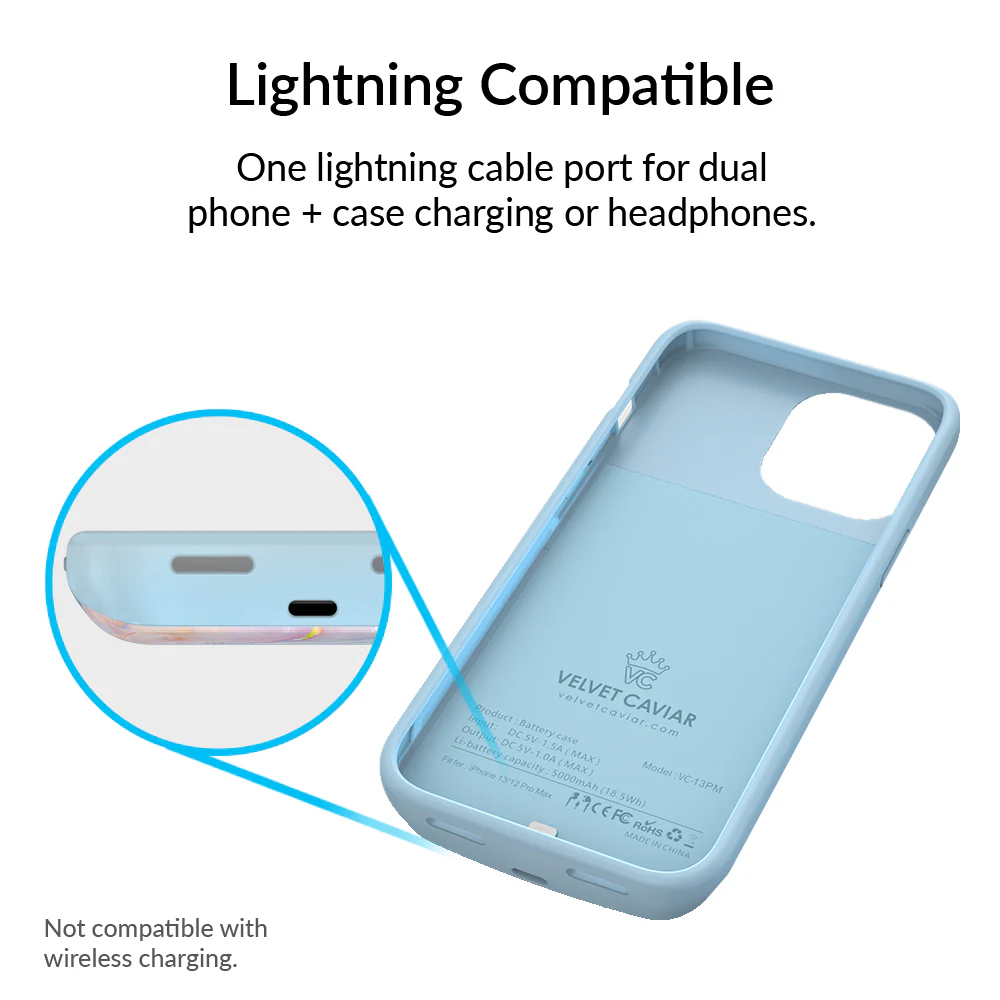 Holo Moonstone iPhone Charging Case - Image 12
