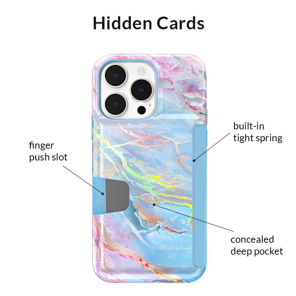 Holo Moonstone iPhone Wallet Case - Image 116