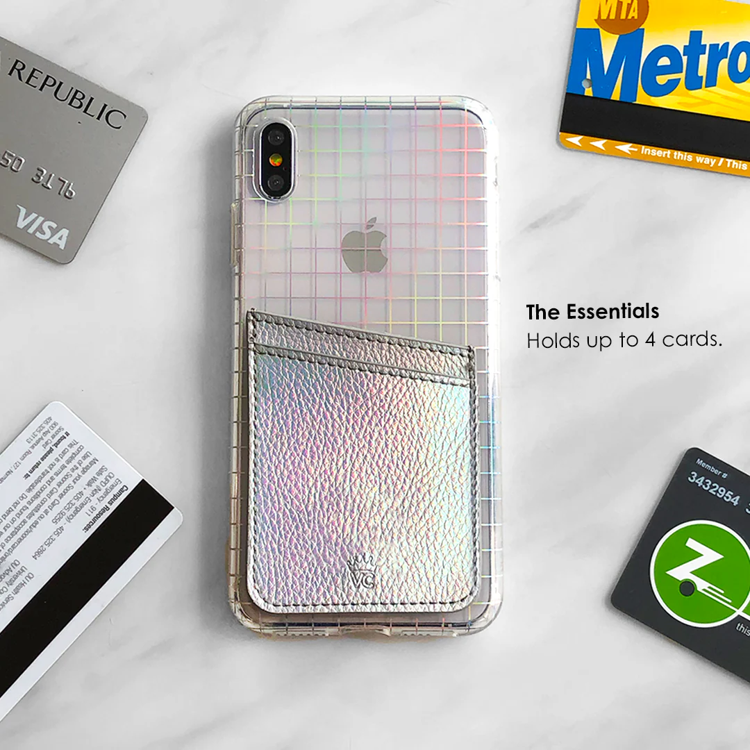 Silver Holo Phone Wallet - Image 2
