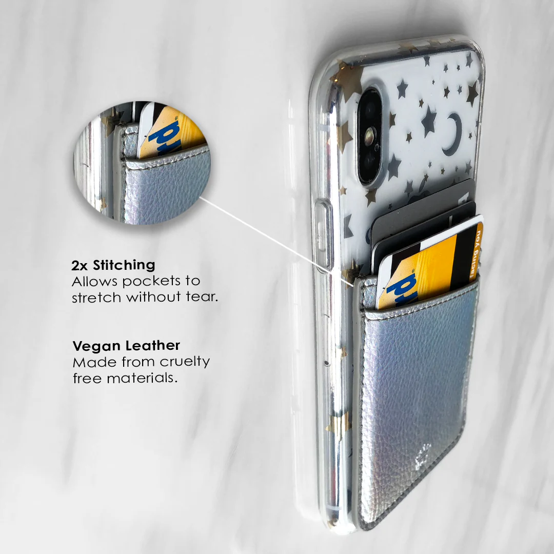 Silver Holo Phone Wallet - Image 4