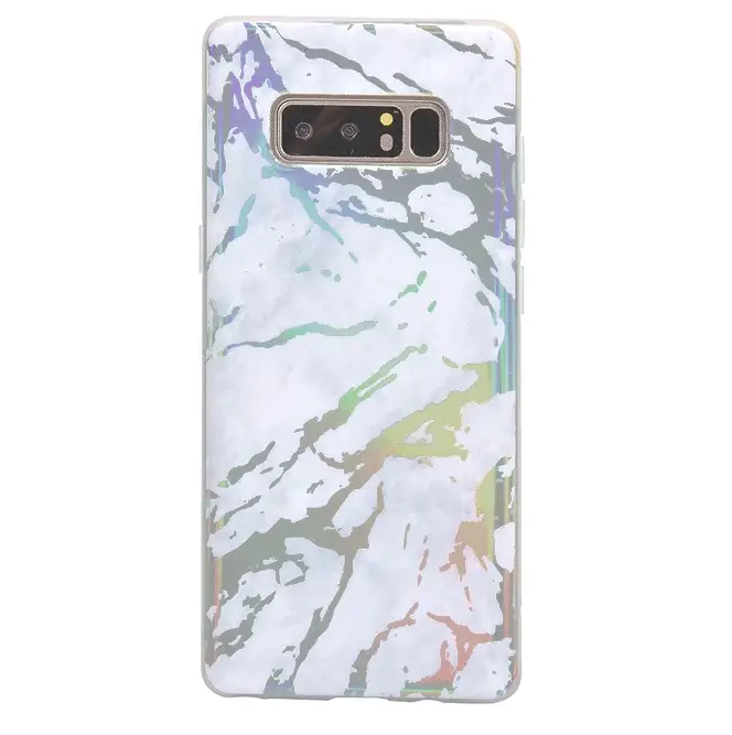 Holo White Marble Samsung Galaxy Case - Image 15