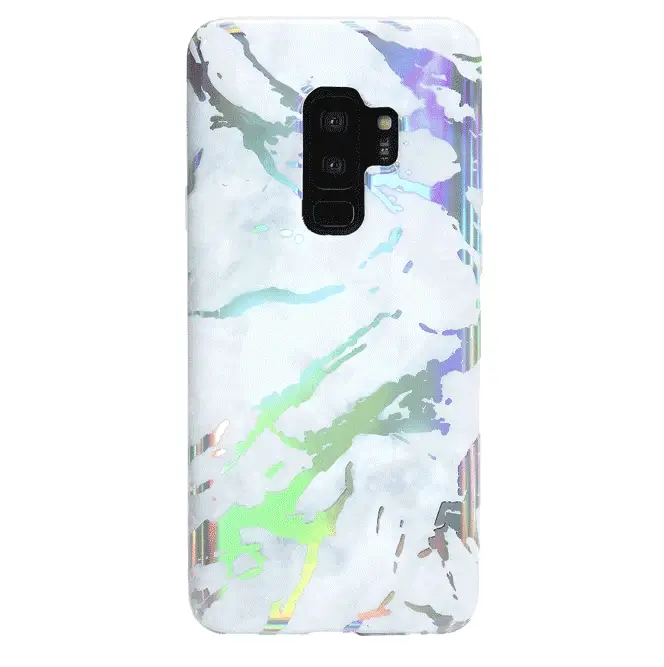 Holo White Marble Samsung Galaxy Case - Image 21
