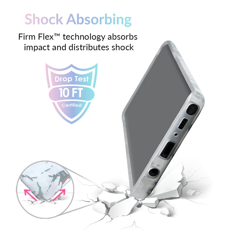 Holo White Marble Samsung Galaxy Case - Image 33
