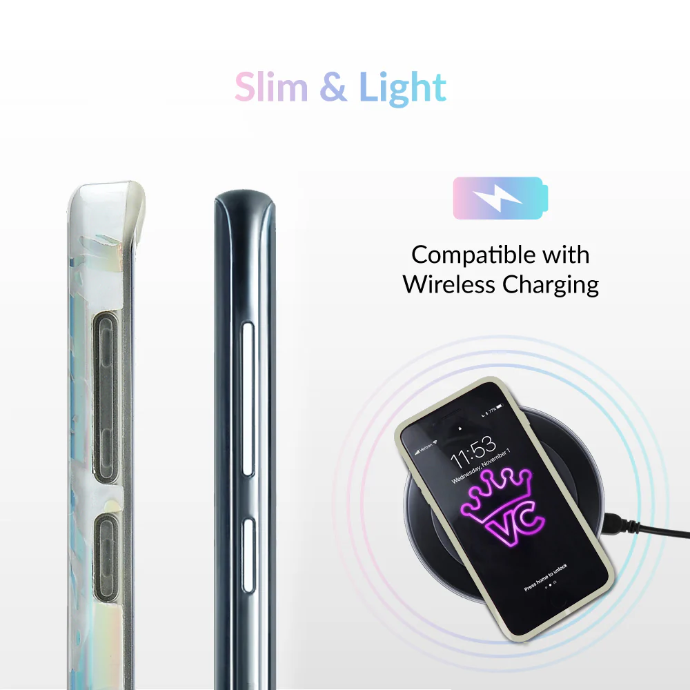 Holo White Marble Samsung Galaxy Case - Image 37