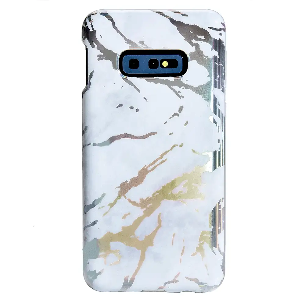 Holo White Marble Samsung Galaxy Case - Image 45