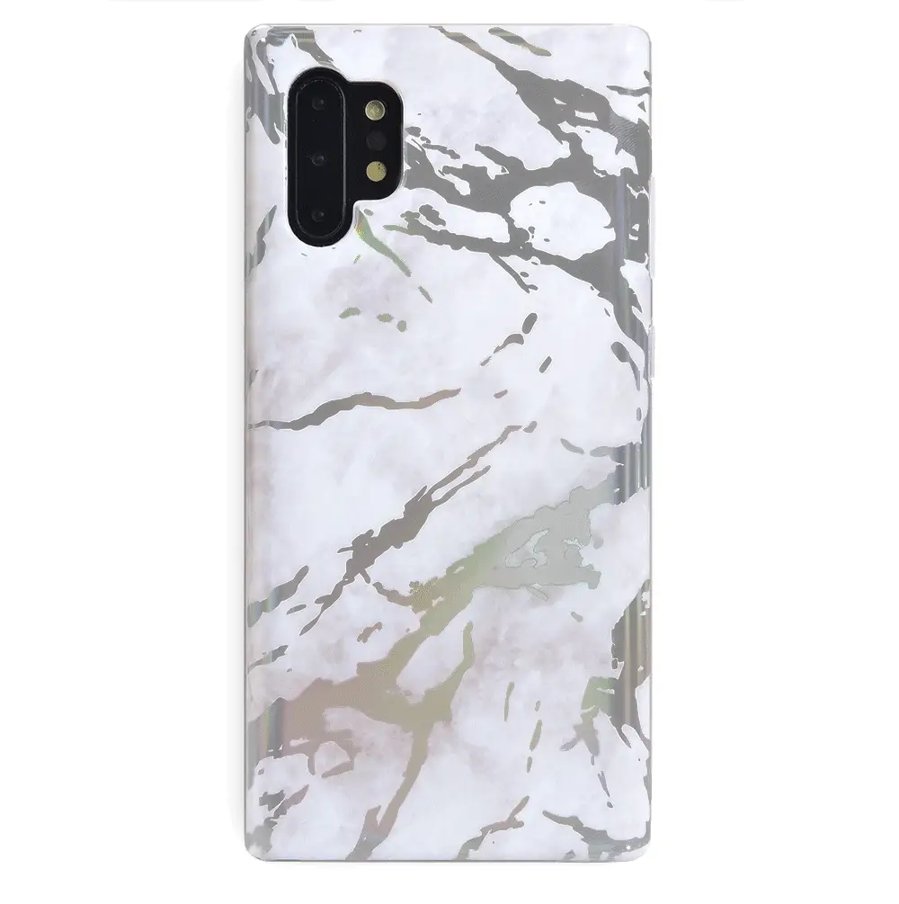 Holo White Marble Samsung Galaxy Case - Image 46