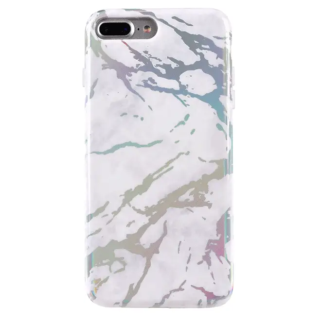 Holo White Marble iPhone Case - Image 14
