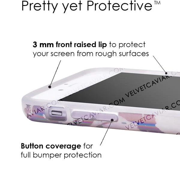Holo White Marble iPhone Case - Image 33