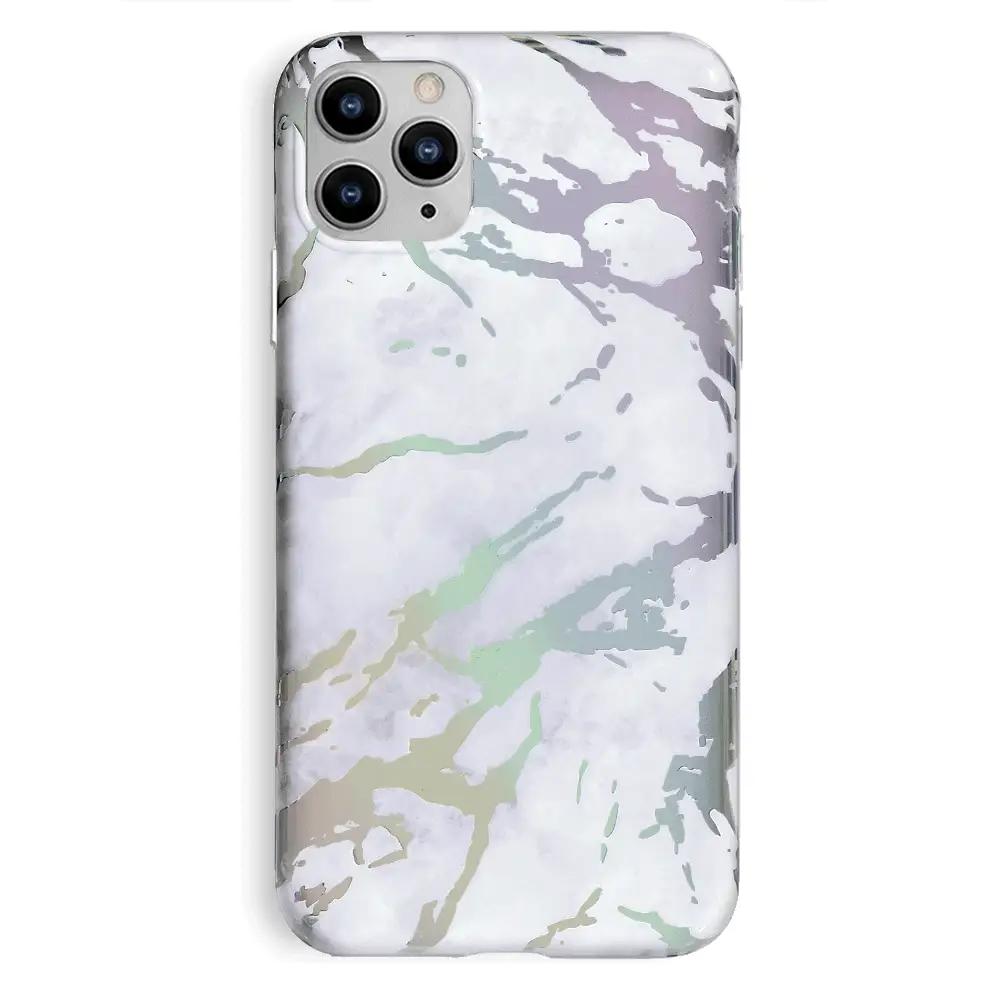 Holo White Marble iPhone Case - Image 64