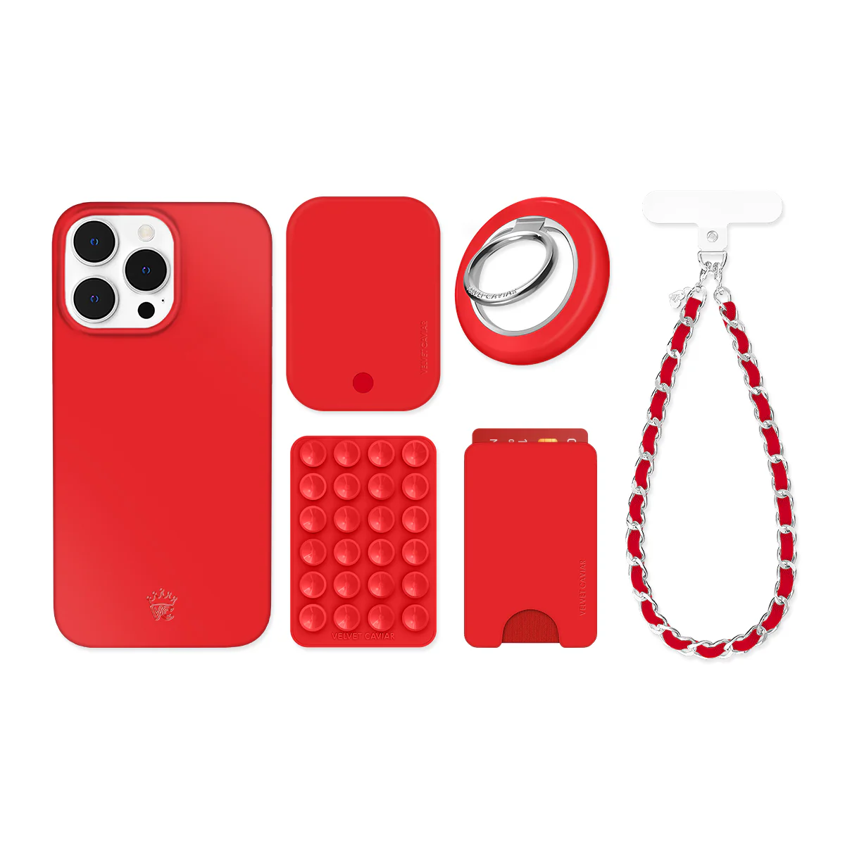 Hot Girl Red iPhone Bundle Set - Image 2