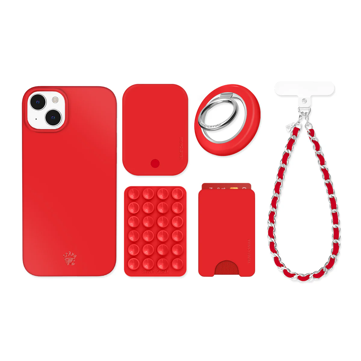 Hot Girl Red iPhone Bundle Set - Image 4